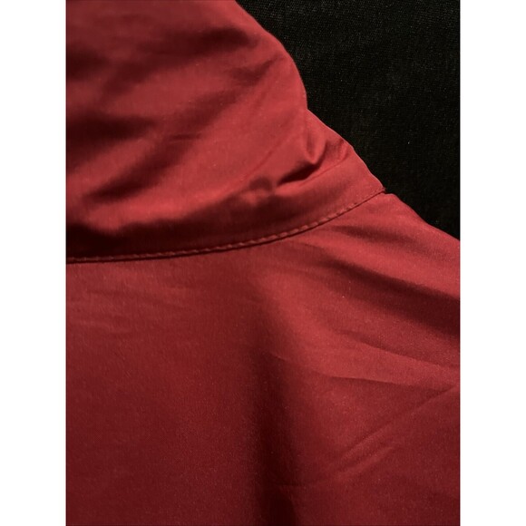 Tommy Hilfiger Golf Jacket Men’s XL Red Long Sleeve Full Zipper Solid Color - Picture 9 of 10